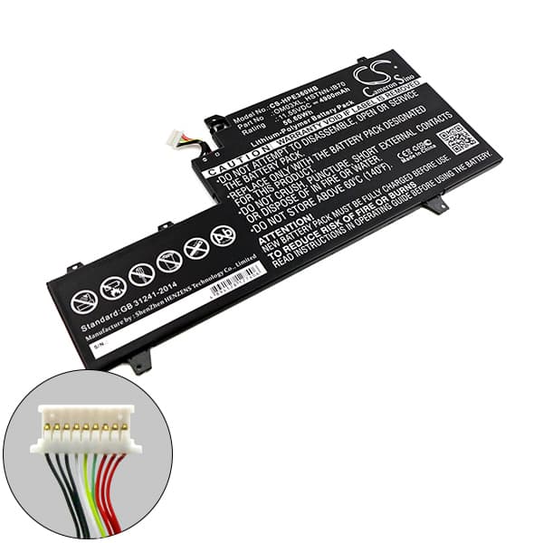 NX - Batterie ordinateur portable compatible HP 11.55V 4900mAh
