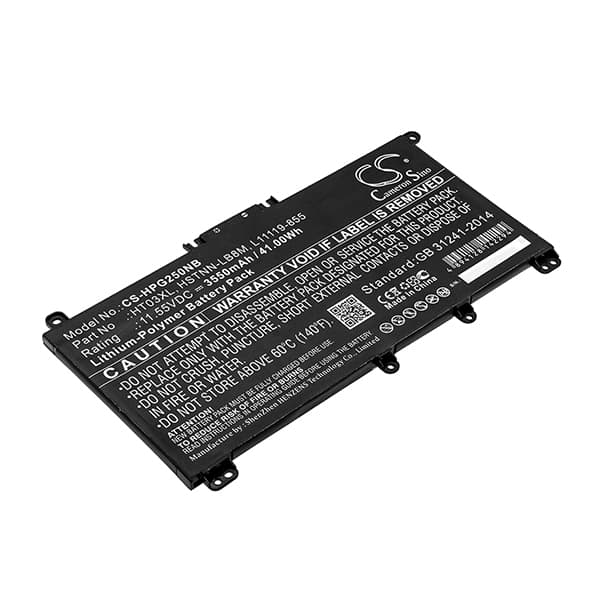 NX - Batterie ordinateur portable compatible HP 11.55V 3600mAh