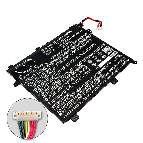 NX - Batterie ordinateur portable compatible Asus 11.4V 4800mAh