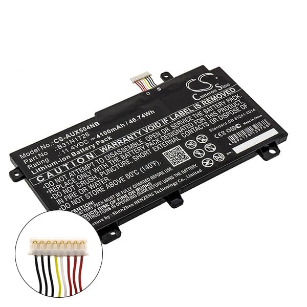 NX - Batterie ordinateur portable compatible Asus 11.4V 4100mAh