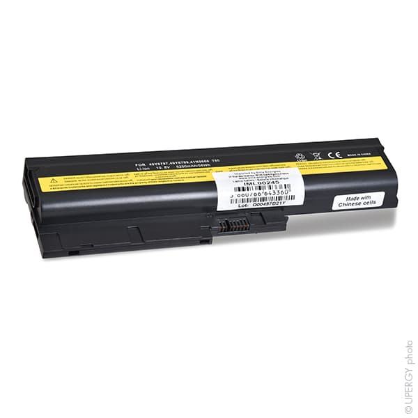 NX - Batterie ordinateur portable compatible Lenovo 10.8V 5200mAh
