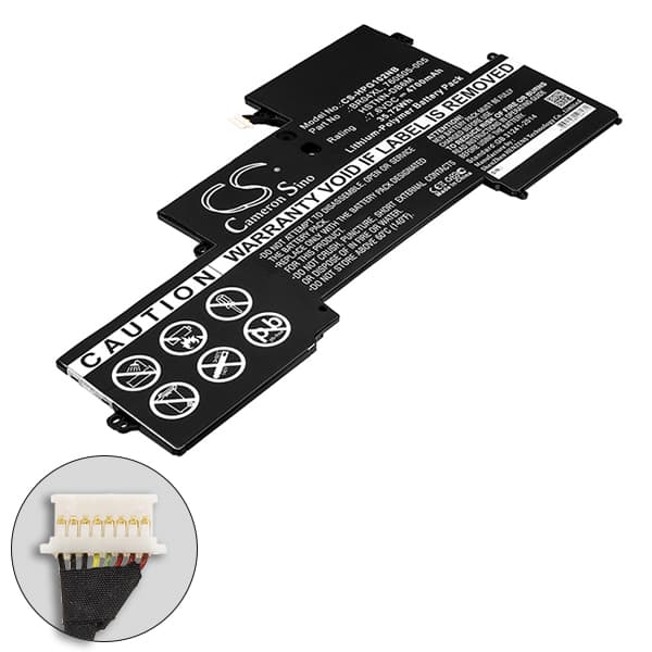 NX - Batterie ordinateur portable compatible HP 7.6V 4700mAh