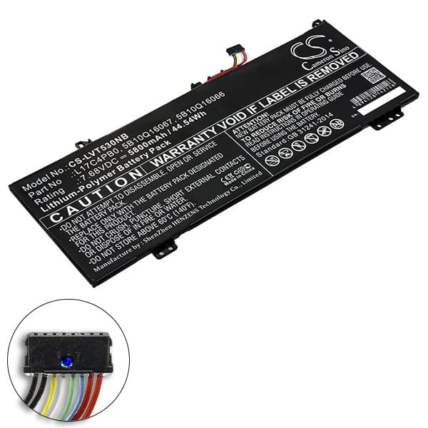NX - Batterie ordinateur portable compatible Lenovo 7.68V 5800mAh