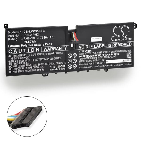 NX - Batterie ordinateur portable compatible Lenovo 7.68V 7750mAh