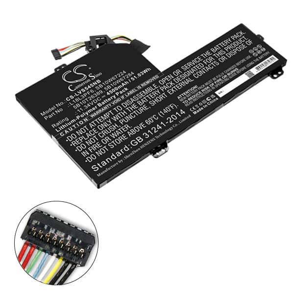 NX - Batterie ordinateur portable compatible Lenovo 11.34V 4500mAh