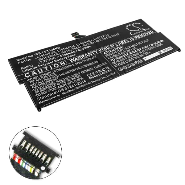 NX - Batterie ordinateur portable compatible Lenovo 7.72V 5250mAh