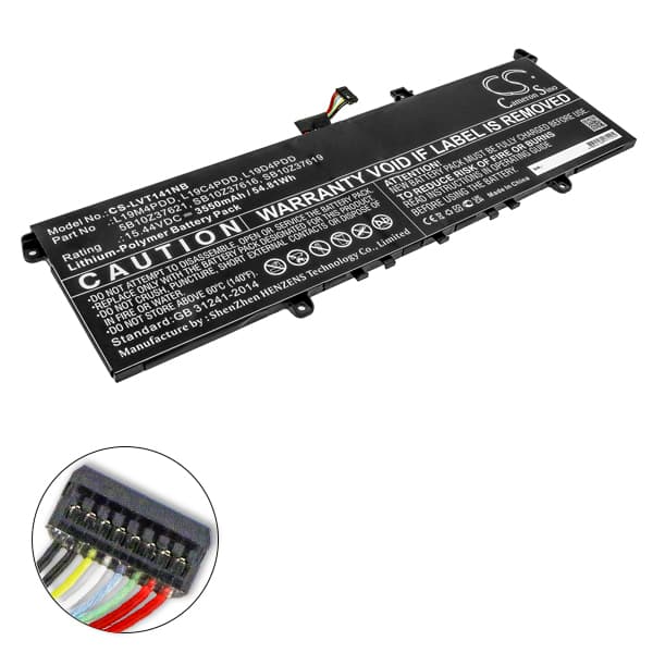 NX - Batterie ordinateur portable compatible Lenovo 15.44V 3550mAh