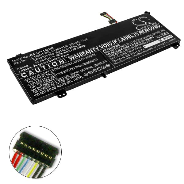 NX - Batterie ordinateur portable compatible Lenovo 15.44V 3850mAh