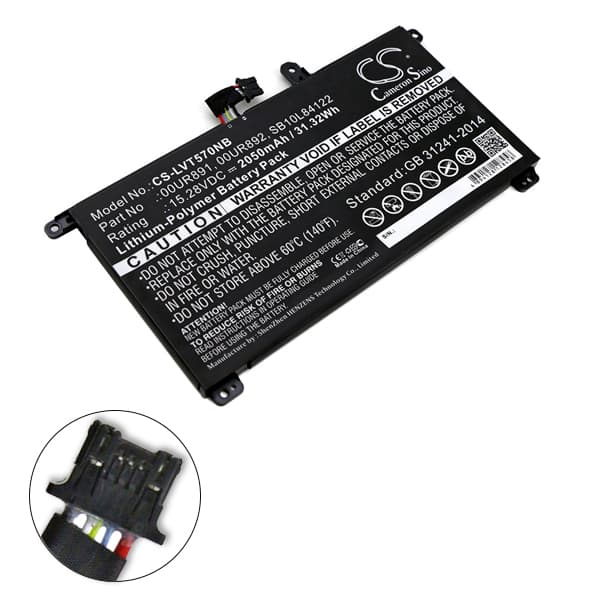 NX - Batterie ordinateur portable compatible Lenovo 15.28V 2050mAh