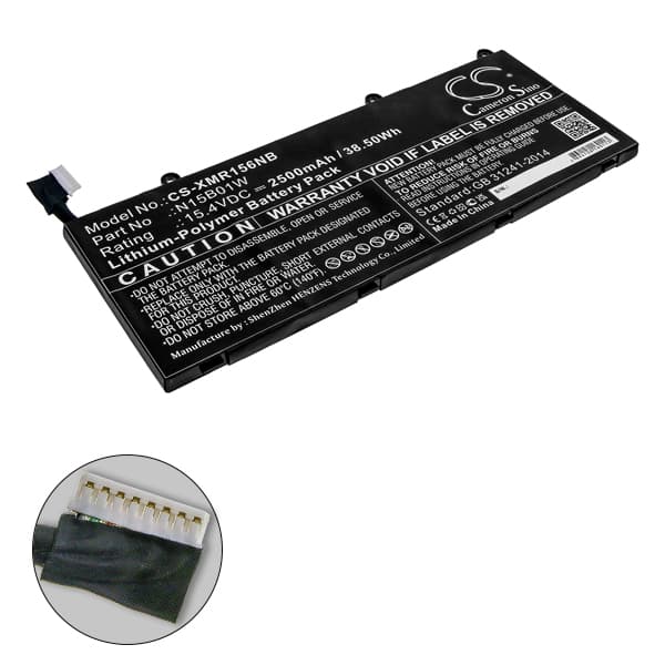 NX - Batterie ordinateur portable compatible Xiaomi 15.4V 2500mAh