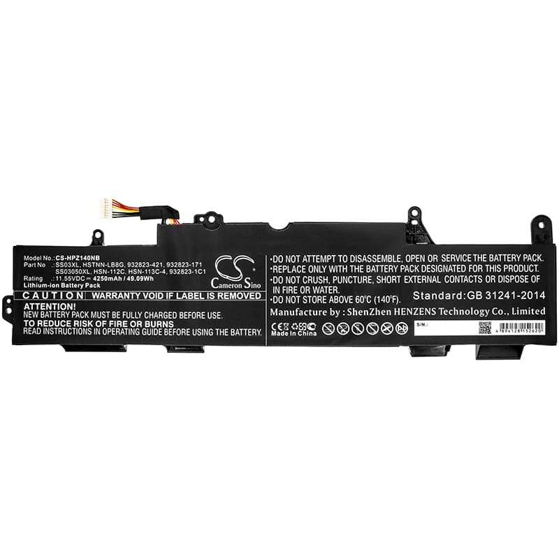 NX - Batterie ordinateur portable 11.55V 4250mAh