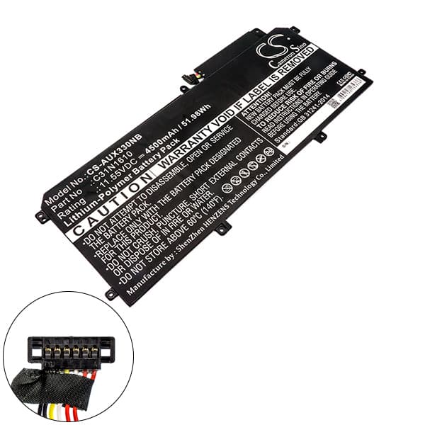 NX - Batterie ordinateur portable compatible Asus 11.55V 4500mAh