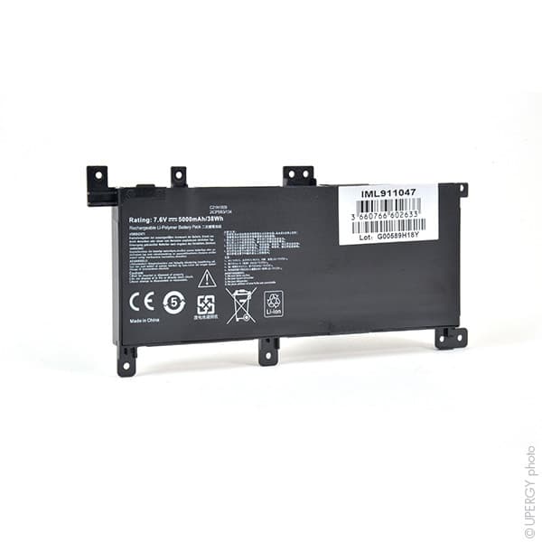 NX - Batterie ordinateur portable 7.6V 5000mAh