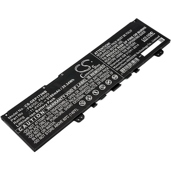 NX - Batterie ordinateur portable compatible Dell 11.4V 3100mAh