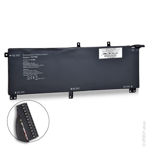 NX - Batterie ordinateur portable compatible Dell 11.1V 5400mAh