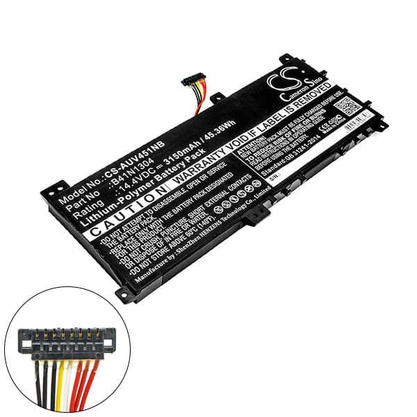 NX - Batterie ordinateur portable 14.4V 3150mAh
