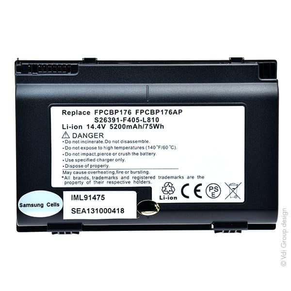 NX - Batterie ordinateur portable 14.4V 5200mAh