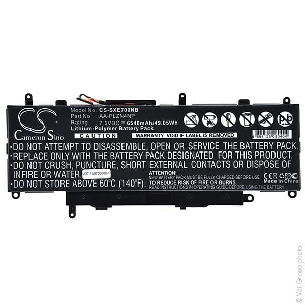 NX - Batterie ordinateur portable 7.5V 6540mAh