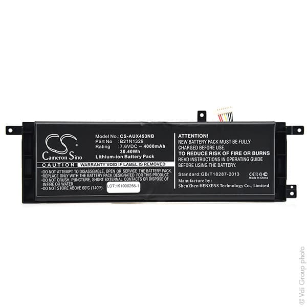 NX - Batterie ordinateur portable 7.6V 4000mAh