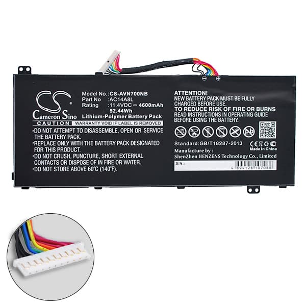 NX - Batterie ordinateur portable compatible Acer 11.4V 4600mAh