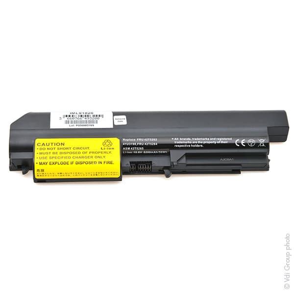 NX - Batterie ordinateur portable 11.1V 5200mAh