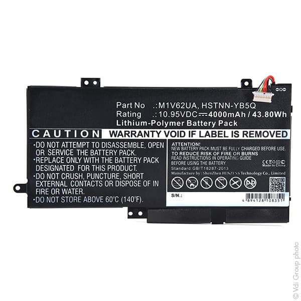 NX - Batterie ordinateur portable 10.95V 4000mAh