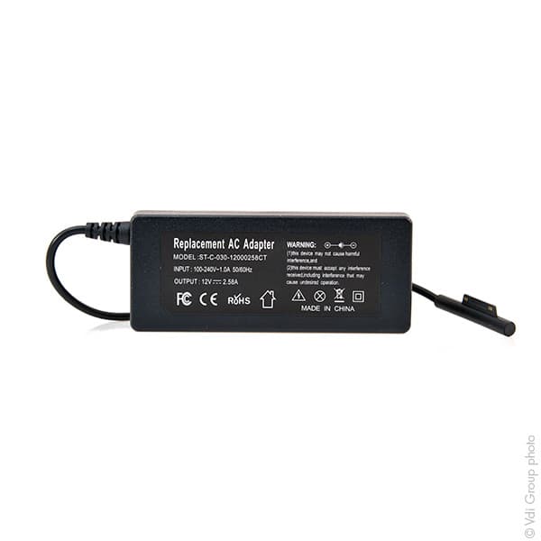 NX - Alimentation compatible Microsoft Surface Pro 12V 31W
