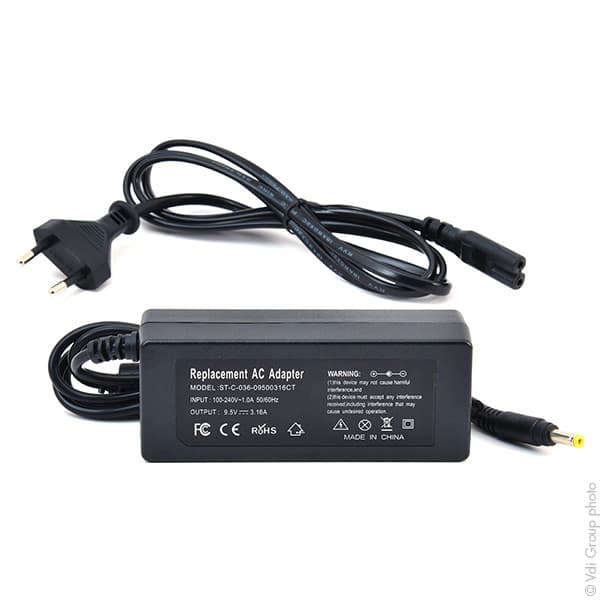 NX - Alimentation ordinateur portable 9.5V 30W
