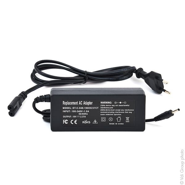 NX - Alimentation pour ordinateur portable 19V 45W