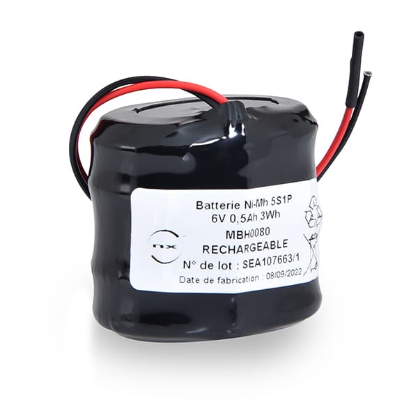 NX - Batterie NiMH 5x V500HT 5S1P ST4 6V 500mAh FIL