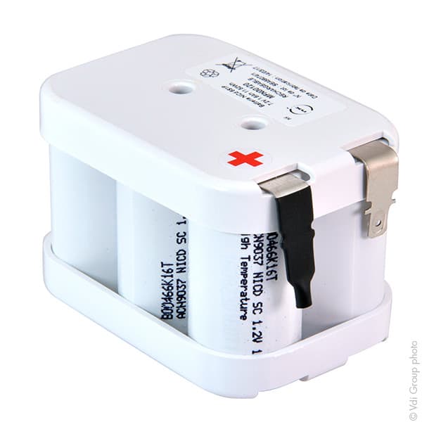 NX - Batterie NiCd 6x SC HT 6S1P ST2 7.2V 1.6Ah FAST