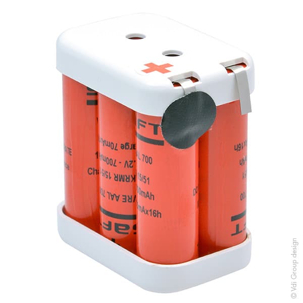 NX - Batterie NiCd 6 VRE AA 700 7.2V 700mAh