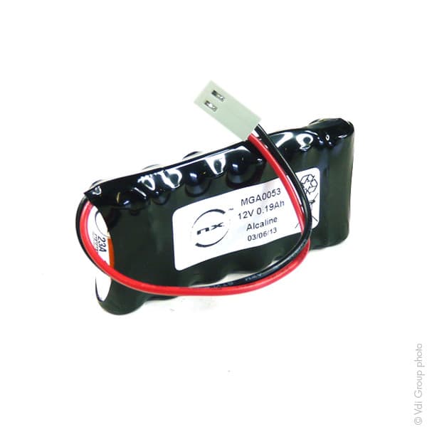 NX - Batterie alcaline 6x 23A 1S6P ST1 12V 55mAh Molex