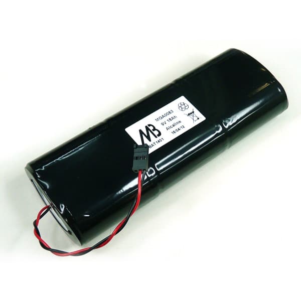Microbatt - Batterie alcaline 6xD ST5 6S1P BAT1401 9V 18Ah HE13