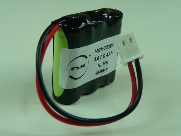 NX - Batterie NiMH 3x 2/3AAA 3S1P ST1 3.6V 300mAh FC