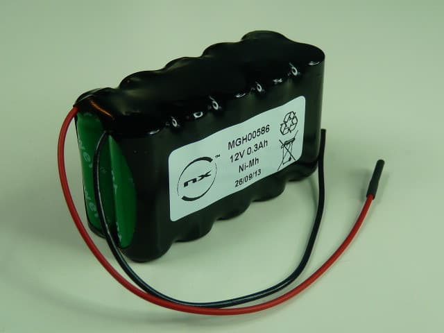 NX - Batterie NiMH 10x 2/3AAA 10S1P ST2 12V 300mAh F100
