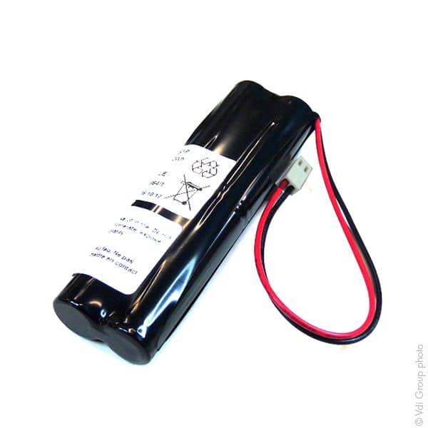 NX - Batterie eclairage secours 4x AA 4S1P ST5 F150 4.8V 1.7Ah MOLEX