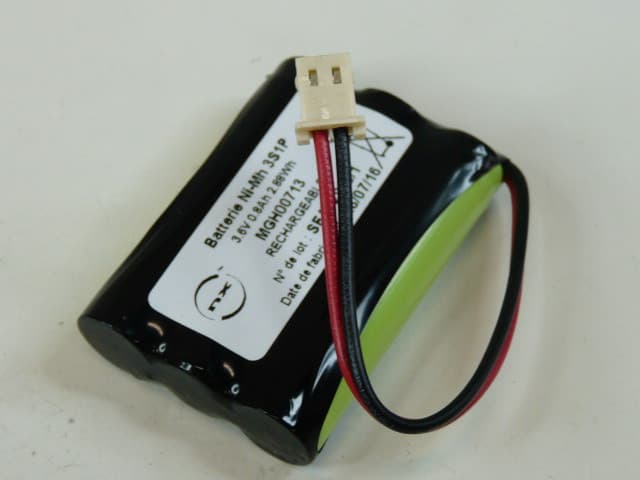 NX - Batterie NiMH 3x AAA 3S1P ST1 3.6V 0.8Ah Molex