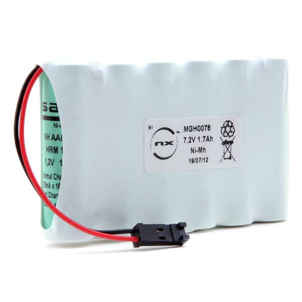 NX - Batterie NiMH 6x AA VH 6S1P ST1 7.2V 1.7Ah HE13