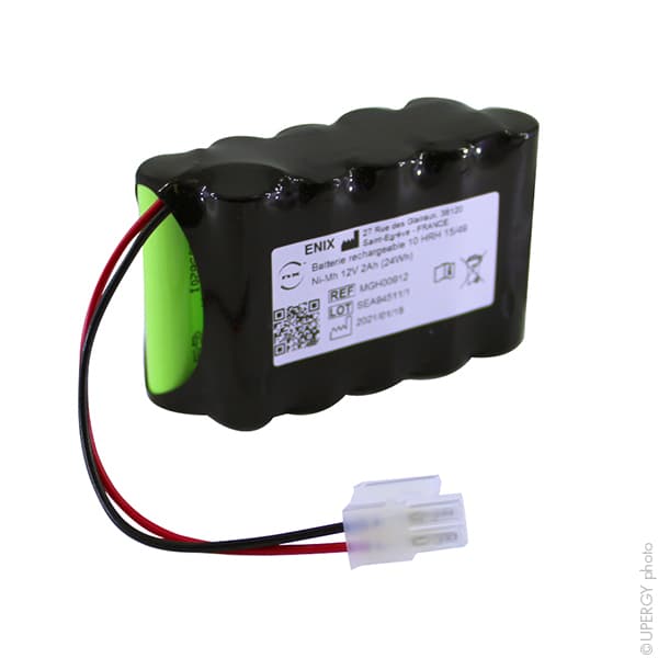 NX - Batterie médicale rechargeable Cardioline 200S 12V 2Ah Molex