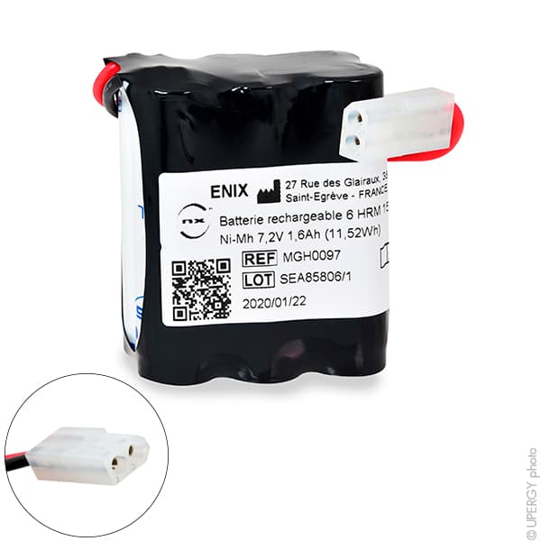 NX - Batterie médicale rechargeable  SECA 757 6S1P 7.2V 1600mAh MOLEX