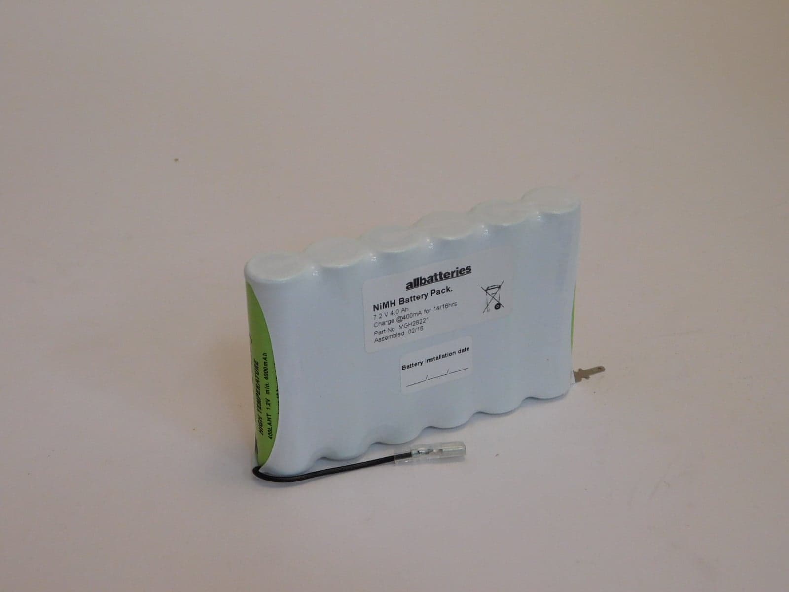 OEM - NiMH battery 6x  4/3A VH 6S1P ST1 7.2V 4Ah 2.8 f