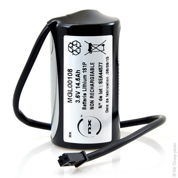 NX - Pile lithium ER34615M D 3.6V 14.5Ah AMP