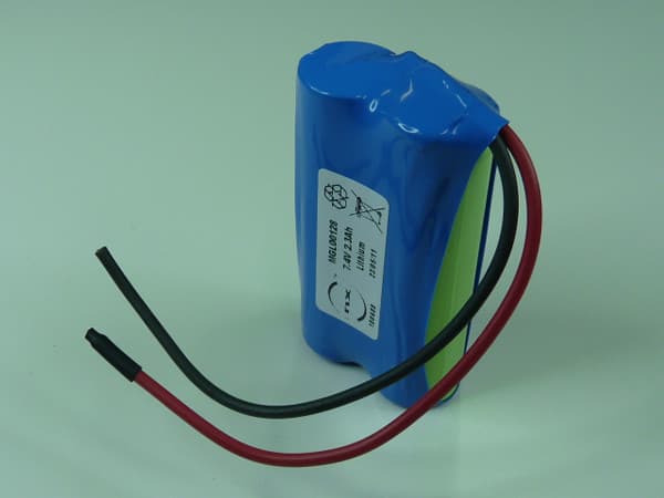 NX - Batterie Li-Ion 2x 18650 2S1P ST1 7.4V 2.5Ah F100