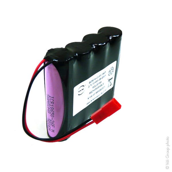 NX - Batterie Li-Ion 4x18650 1S4P ST1 3.6V 10.4Ah JST