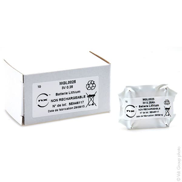 NX - Pile lithium remplaçant 40LF220 3V 270mAh