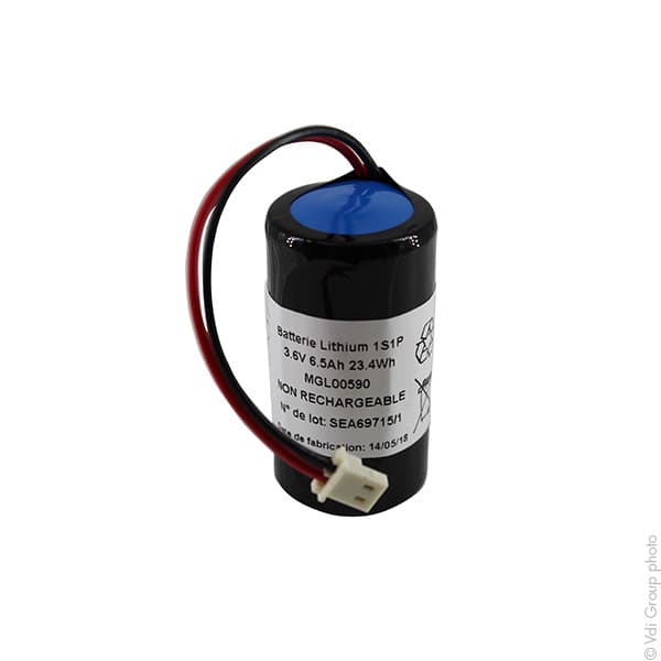 NX - Batterie lithium ER26500M C 3.6V 6.5Ah Molex