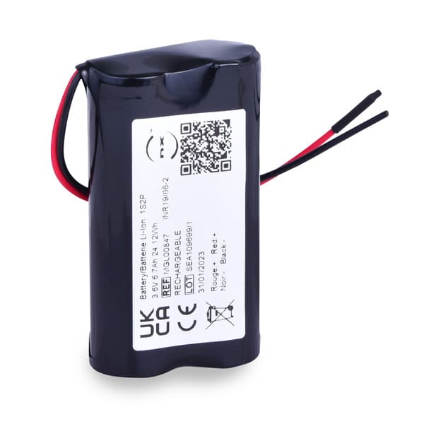 NX - Batterie Li-Ion 2x 18650 1S2P ST1 3.6V 6.7Ah - 24AWG