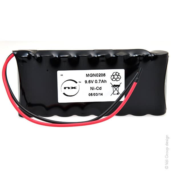 NX - Batterie NiCd 8x AA 8S1P ST1 9.6V 700mAh F150