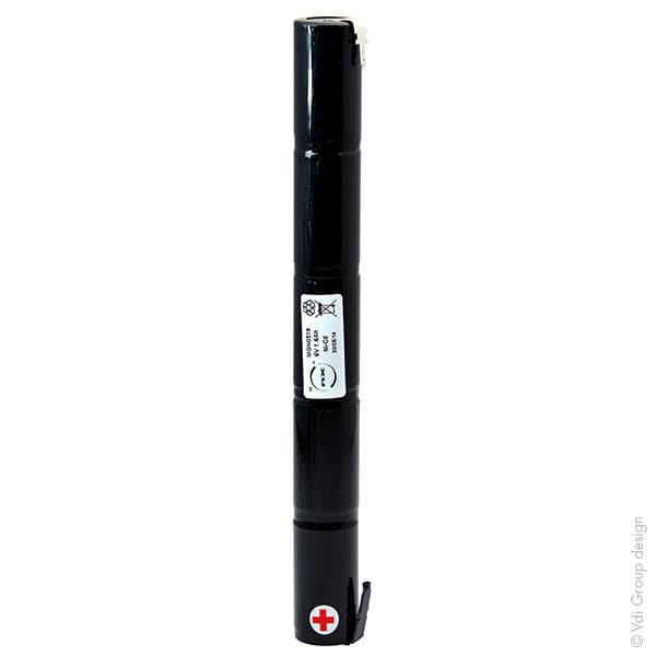 NX - Batterie eclairage secours 5x SC VNT 5S1P ST4 6V 1.6Ah FAST
